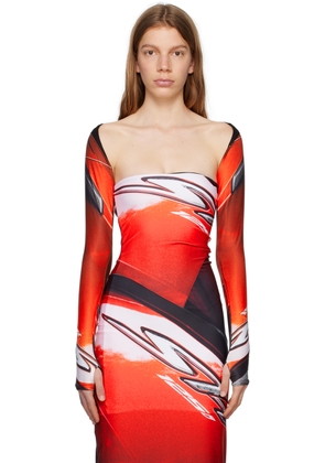 Tara Hakin SSENSE Exclusive Red Cardigan