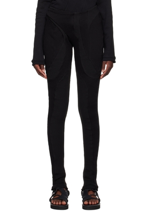 Ottolinger Black Deconstructed Trousers