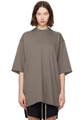 Rick Owens Gray Hollywood Jumbo SS T-shirt