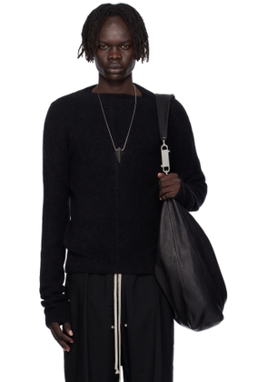 Rick Owens Black Concordians Headon Pull Sweater