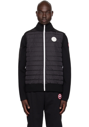 Canada Goose Black Paneled Down Vest