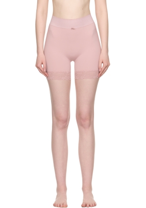SKIMS Pink Vintage Shapewear Mid Thigh Shorts