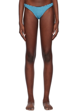 Frankies Bikinis Blue Dove Classic Bikini Bottom