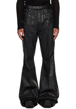 Rick Owens Black Concordians Bolans Jeans