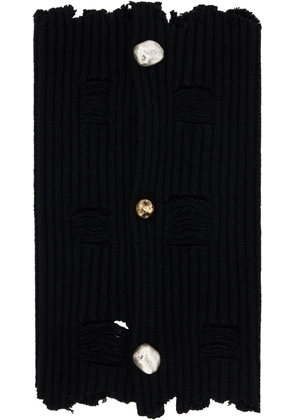 Andersson Bell Black Roghen Wool Tube Scarf