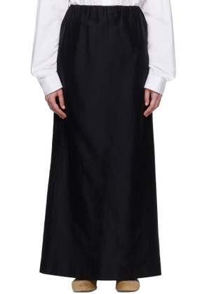 The Row Black Saul Maxi Skirt