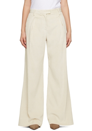 rag & bone Off-White Bennett Trousers