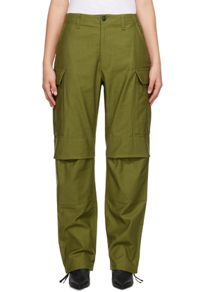 rag & bone Green Valli Trousers