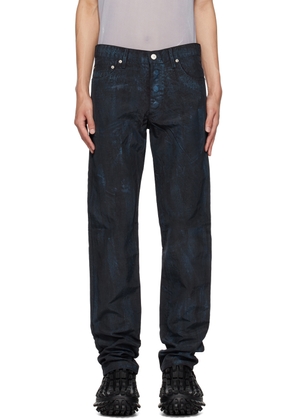 KANGHYUK SSENSE Exclusive Black Airbag Trousers