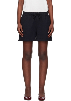 Maison Kitsuné Black Baby Fox Patch Regular Jog Shorts