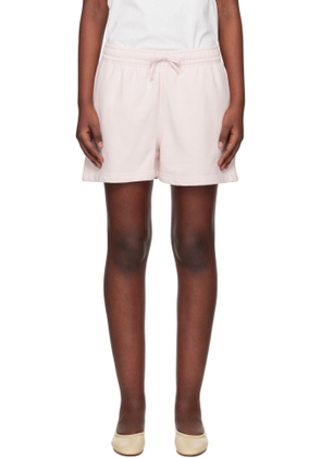 Maison Kitsuné Pink Baby Fox Patch Regular Jog Shorts