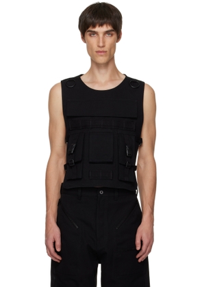 Rick Owens Black Concordians Bonotto Ammo Vest