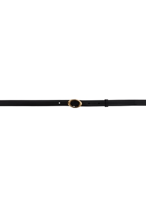 Lanvin Black Petale Belt