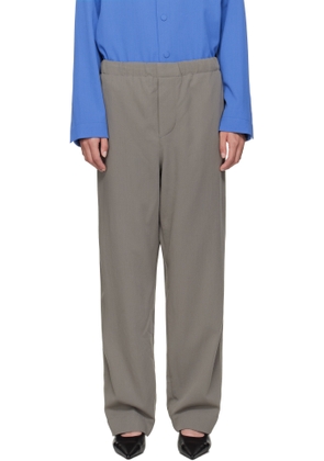 Meta Campania Collective Gray Ed Twill Drawstring Trousers