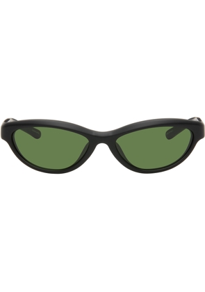 JACQUEMUS Black 'The Curvo' Sunglasses
