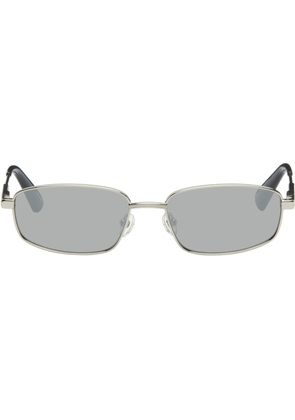 JACQUEMUS Silver 'The Sera' Sunglasses