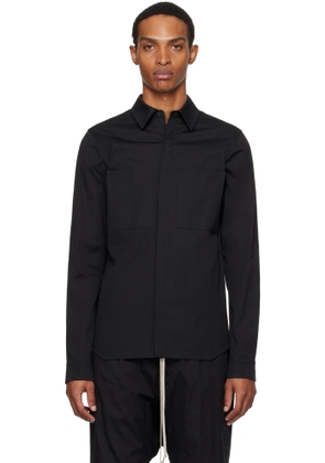 Rick Owens Black Concordians Work Shirt