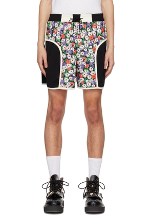 Anna Sui SSENSE Exclusive Multicolor Daisies Short