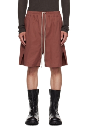 Rick Owens Red Concordians Boxer Shorts