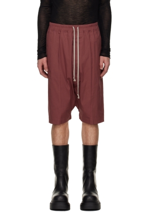 Rick Owens Pink Concordians Rick's Pods Shorts