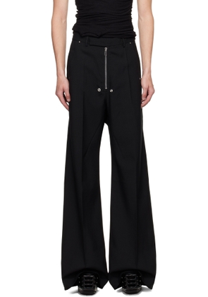 Rick Owens Black Concordians Tailored Wide Bela Trousers