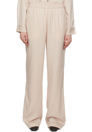 Han Kjobenhavn Beige Wide-Leg Trousers