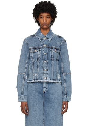 Han Kjobenhavn Blue Short Denim Jacket