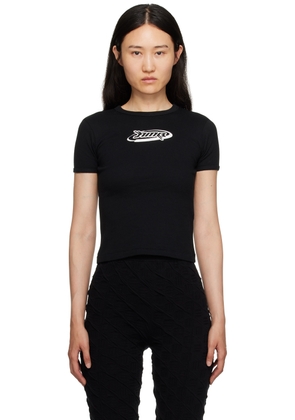 AMBUSH Black Fitted T-Shirt