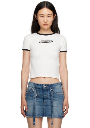 AMBUSH White Fitted T-Shirt