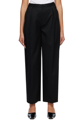 Subtle Le Nguyen Black Pleated Trousers