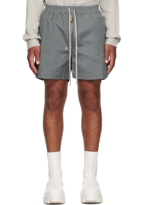 Rick Owens Gray Concordians Bela Boxer Shorts