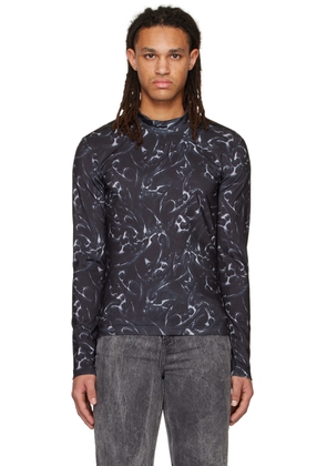 Han Kjobenhavn Black Tribal Turtleneck
