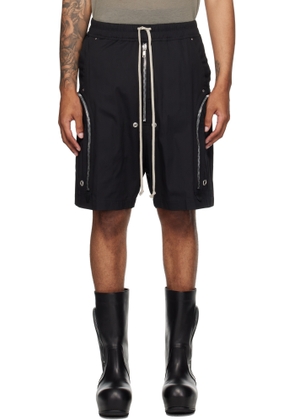 Rick Owens Black Concordians Bauhaus Bela Shorts