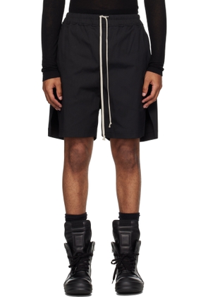 Rick Owens Black Concordians Boxers Shorts