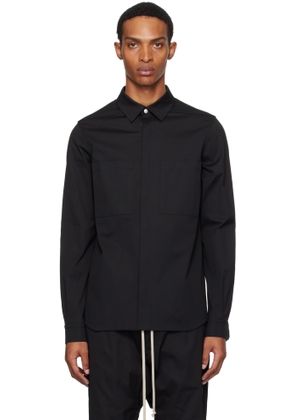 Rick Owens Black Concordians Outer Shirt