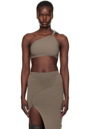 Rick Owens Gray Hollywood Hydra Bikini Top