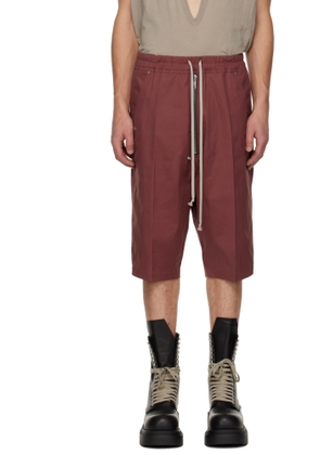 Rick Owens Pink Concordians Bela Pods Shorts