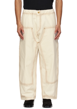 WILLY CHAVARRIA Off-White Workwear Toluca Trousers