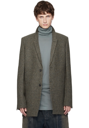 Rick Owens Khaki Concordians Concordian Blazer