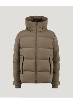 Belstaff Pulse Jacket Men's 3-layer Stretch Down Major Brown Size UK 46