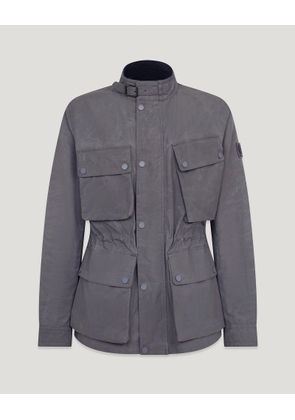 Belstaff Service Fieldmaster Men's Dry Waxed Cotton Tornado Grey Size M