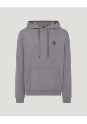 Belstaff Hoodie Men's Cotton Fleece Tornado Grey Size S