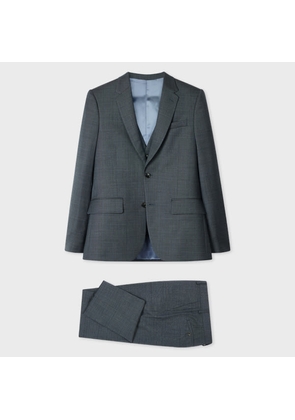 Paul Smith The Soho - Tailored-Fit Blue Superfine Merino Three-Piece Suit