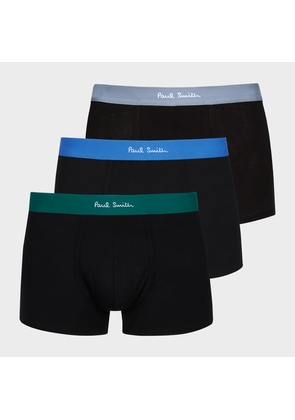 Paul Smith Black Mixed Colour Waist Boxer Briefs