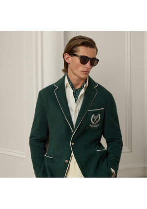 Hand-Tailored Embroidered Terry Blazer