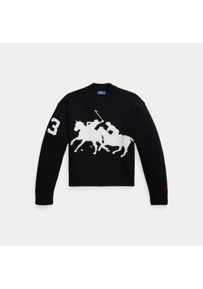 Graphic Wool Crewneck Jumper