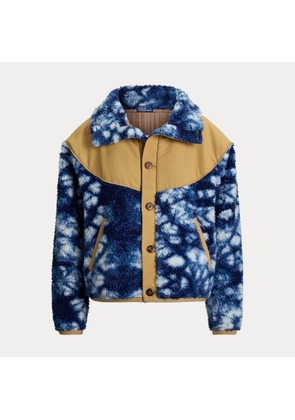 Tie-Dye Hybrid Fleece-Ripstop Jacket