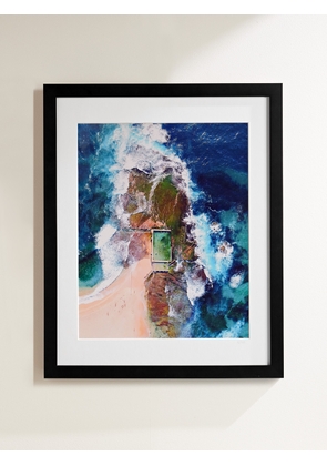 Sonic Editions - Framed 2019 Mona Vale Rockpool Print, 16" x 20" - Men - Black