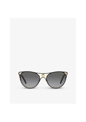 Womens Versace Ve2237 Cat-Eye Metal Sunglasses