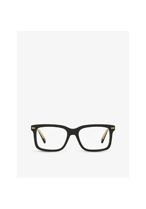 Womens Gucci Gg0914O Acetate Rectangular-Frame Optical Glasses